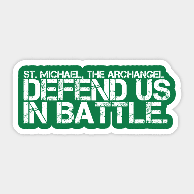 St. Michael Kids Sticker by Justin_8